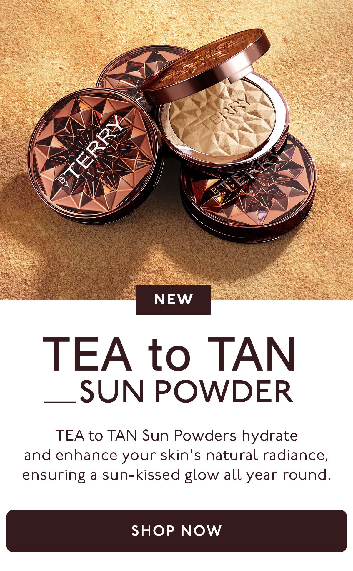 BY TERRY TEA TO TAN SUN POWDER