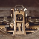 Writer's Block Antique Typewriter Vintage Macro Fine Art Photography Bowling Green KY Cheree Federico Photography